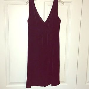 Velvet black dress